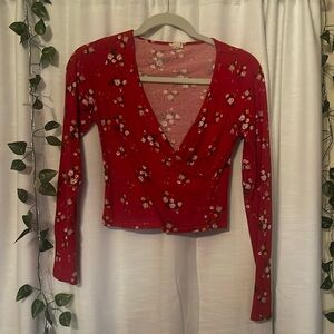 Garage Floral Crop Top